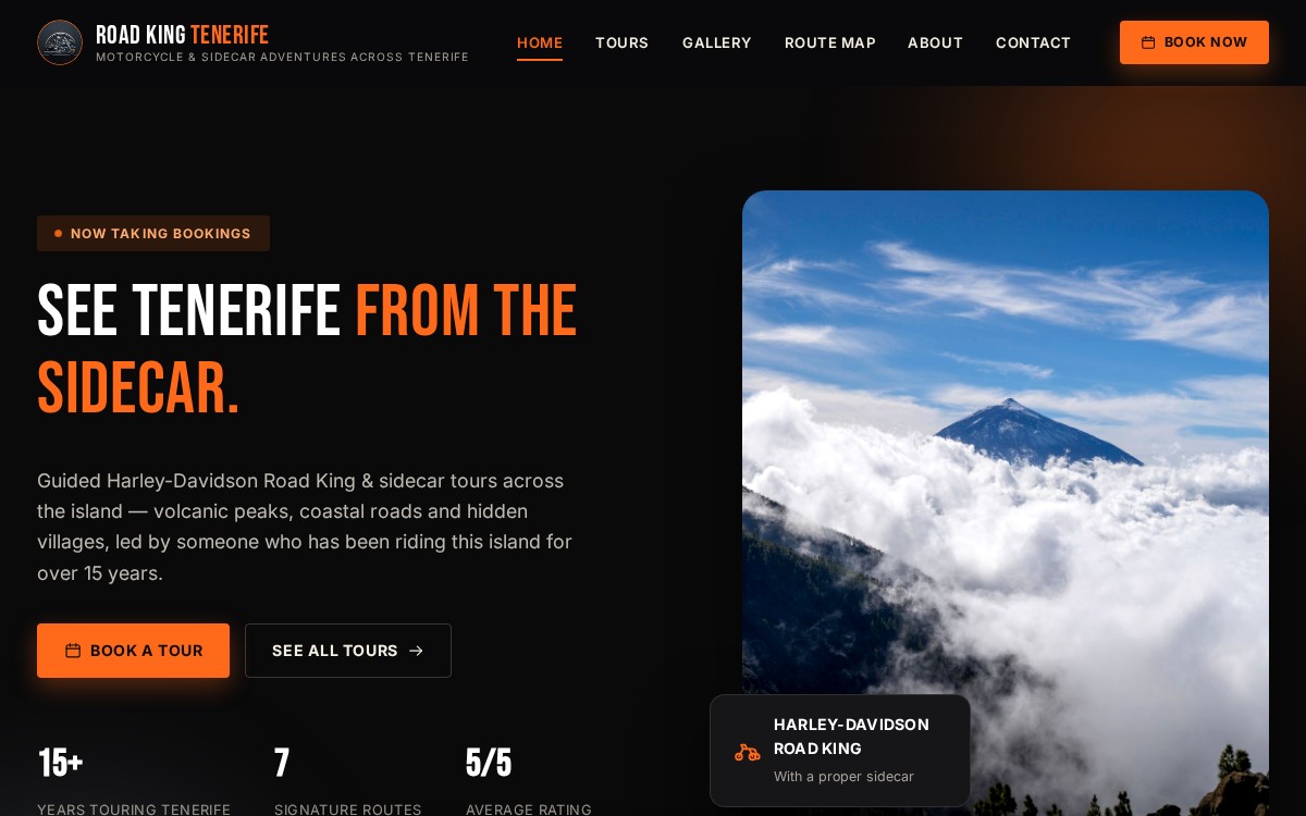 Preview: Road King Tenerife Tours