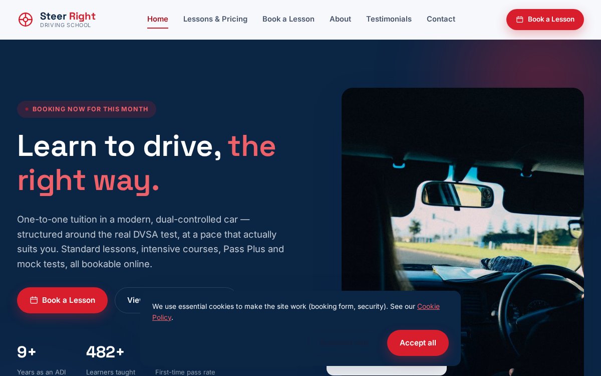 Preview: Steer Right Driving School